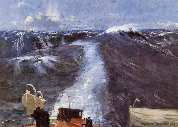 an atlantic storm, john sargent