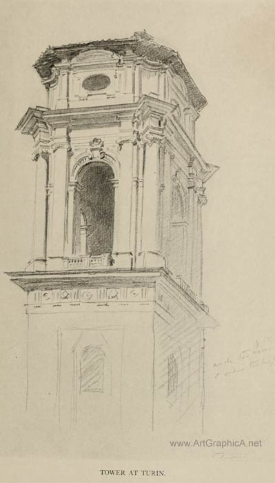 tower at turin, john sargent