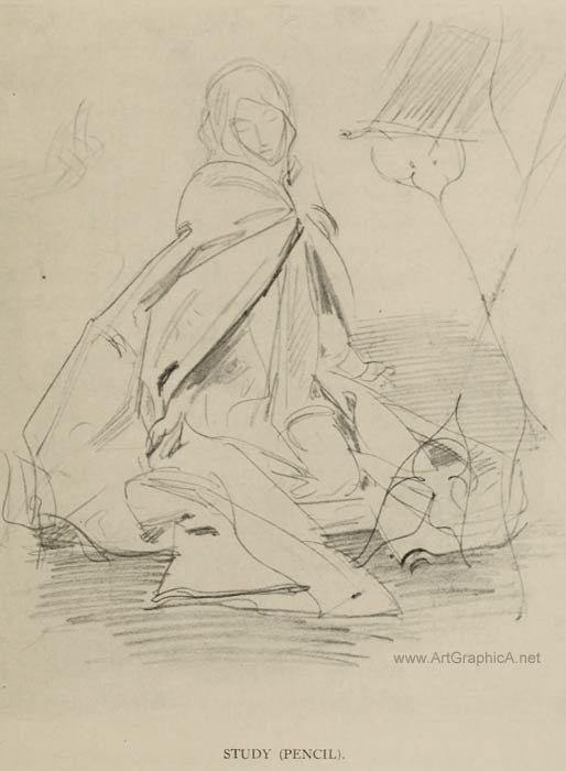 study in pencil, john sargent