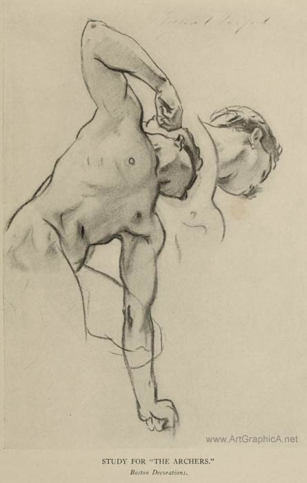 study for the arches, john sargent