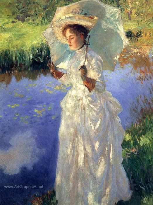 the morning walk, sargent