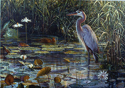 acrylic wildlife art lesson