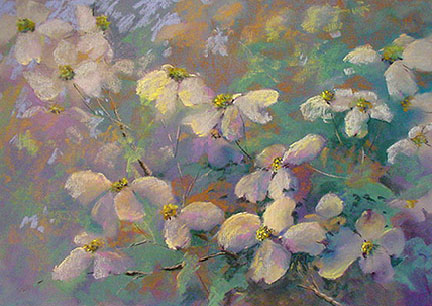 spring flowers, pastel