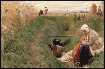 daily bread, anders zorn, painting, art