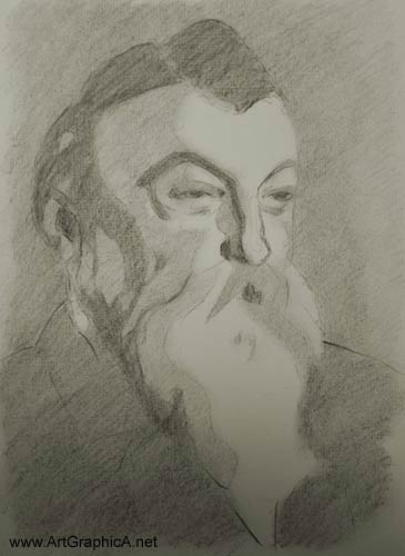 drawing following anders zorn