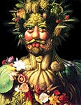 Vertumnus-Rudolf II by Giuseppe Arcimboldo