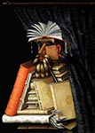 The Librarian by Giuseppe Arcimboldo