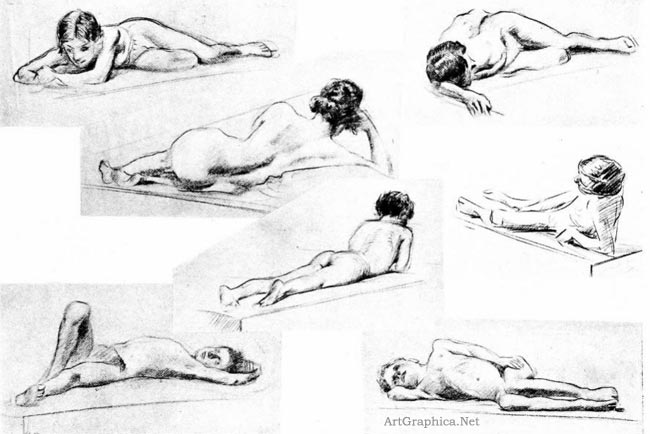 female nude sketches, learn to draw book