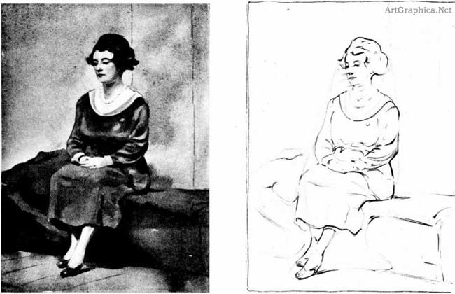 woman sketch, illustrator handbook, art guide online, art students