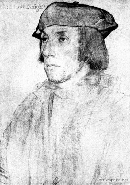 portrait study by holbein, free books for students