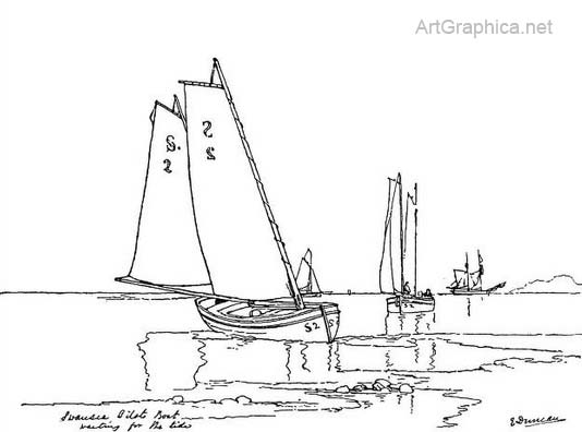 Yacht Drawing Tutorial - How to draw Yacht step by step