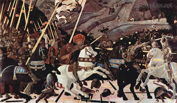 paolo uccello, rout of san romano