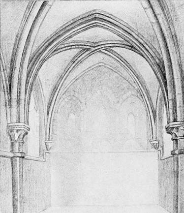 spandrels, cathedral architecture, arches