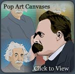 custom pop art canvas, commission portrait, pop-art style art
