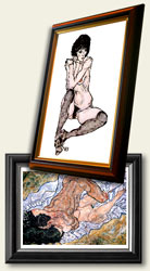 egon schiele, erotic art