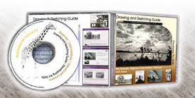 drawing and sketching art guide, cd-rom
