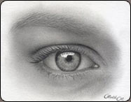 drawing eyes, the female eye, art tutorial