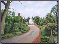 oil painting, english landscape
