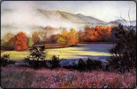 pastel landscape painting