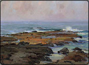 plein air, ocean painting, oils