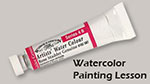 free art lesson, guest tutorial, painting demonstration