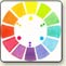 watercolor wheel, color theory