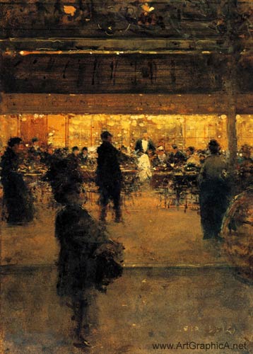 night cafe, luigi loir