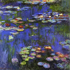 claude monet, color theory