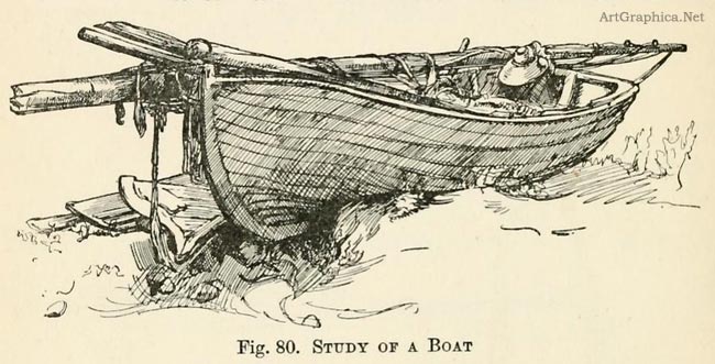 study of a boat