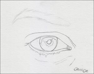 desenho do olho