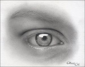 Como desenhar olhos - Masculino & Feminino (How to draw eyes