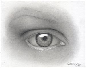 art tutorial, drawing eyes