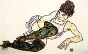 Adele Harms by Egon Schiele