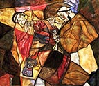 Agony by Egon Schiele