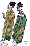 Devotion by Egon Schiele