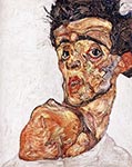 Self-Portrait by Egon Schiele