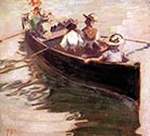 Boating by Egon Schiele