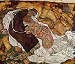 Death and the Maiden by Egon Schiele