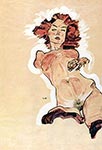 Female Nude, 1910 by Egon Schiele