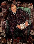 Portrait of Dr. Hugo Koller, 1918 by Egon Schiele