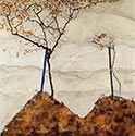 Autumn Sun I, 1912 by Egon Schiele