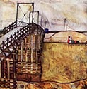 The Bridge, 1913 by Egon Schiele