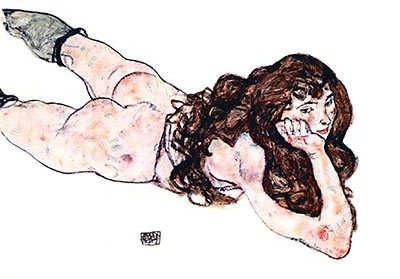 Nude Woman Lying on Her Front, 1917 by Egon Schiele</div>
     </div>

      <h3>Purchase</h3>
      <!-- standard British -->
      <div class=