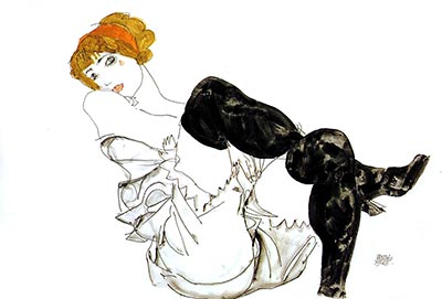 Woman in Black Stockings by Egon Schiele</div>
     </div>

      <h3>Purchase</h3>
      <!-- standard British -->
      <div class=