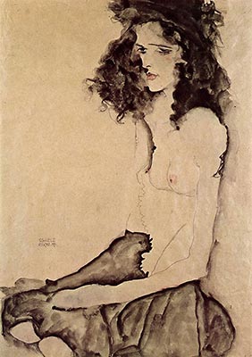 Girl with Black Hair, 1911 by Egon Schiele</div>
     </div>

      <h3>Purchase</h3>
      <!-- standard British -->
      <div class=