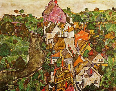 View of Krumau, 1916 by Egon Schiele</div>
     </div>

      <h3>Purchase</h3>
      <!-- standard British -->
      <div class=