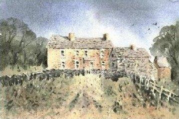 farmhouse watercolour painting demo