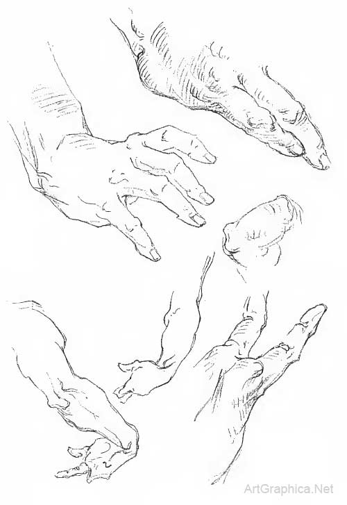 how to draw hands