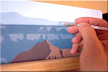 painting the grand canyon