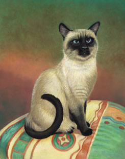 cat painting, how to paint a cat